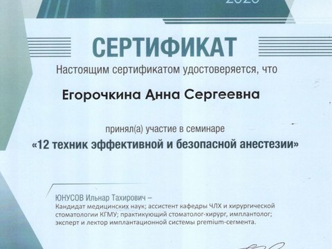 Сертификат врача «Егорочкина Анна Сергеевна» - 1_001.jpg